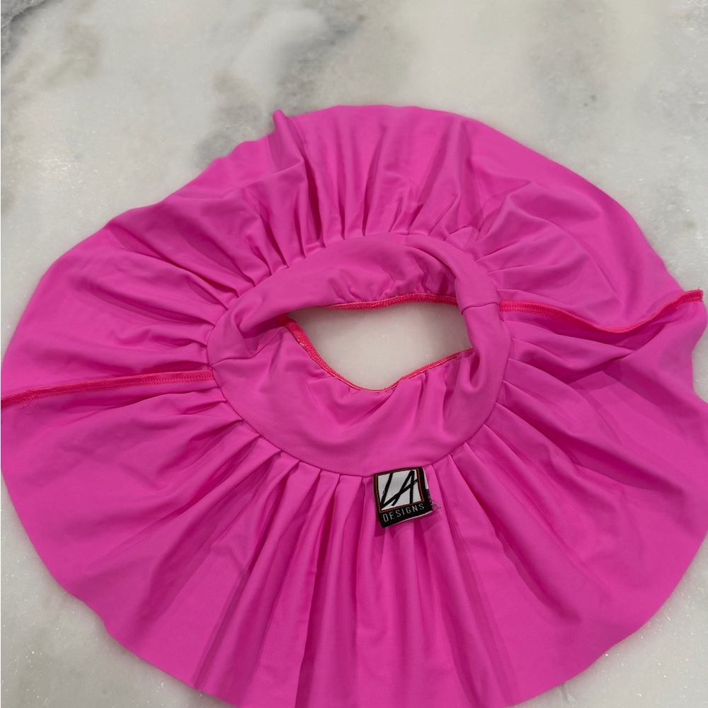 LA Dance Designs Hot Pink Dance Skirt Child Medium Ballet Jazz Skating - Picture 2 of 5